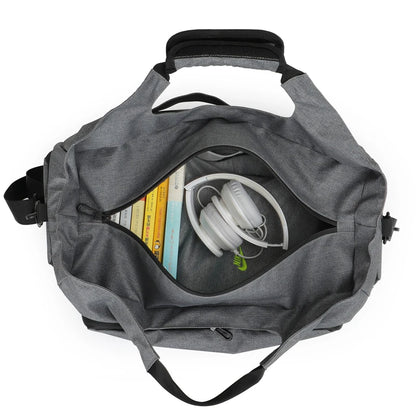 gym bag top view