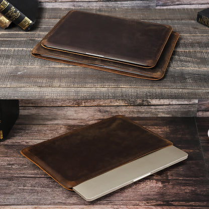 PRESTIGE LEATHER LAPTOP SLEEVE