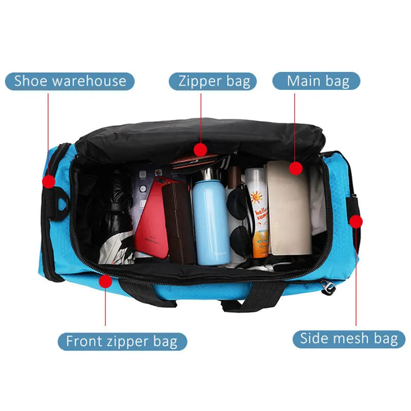 Sports Travel Bag IX-SPORT top side