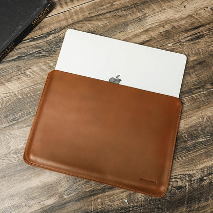 PRESTIGE LEATHER LAPTOP SLEEVE