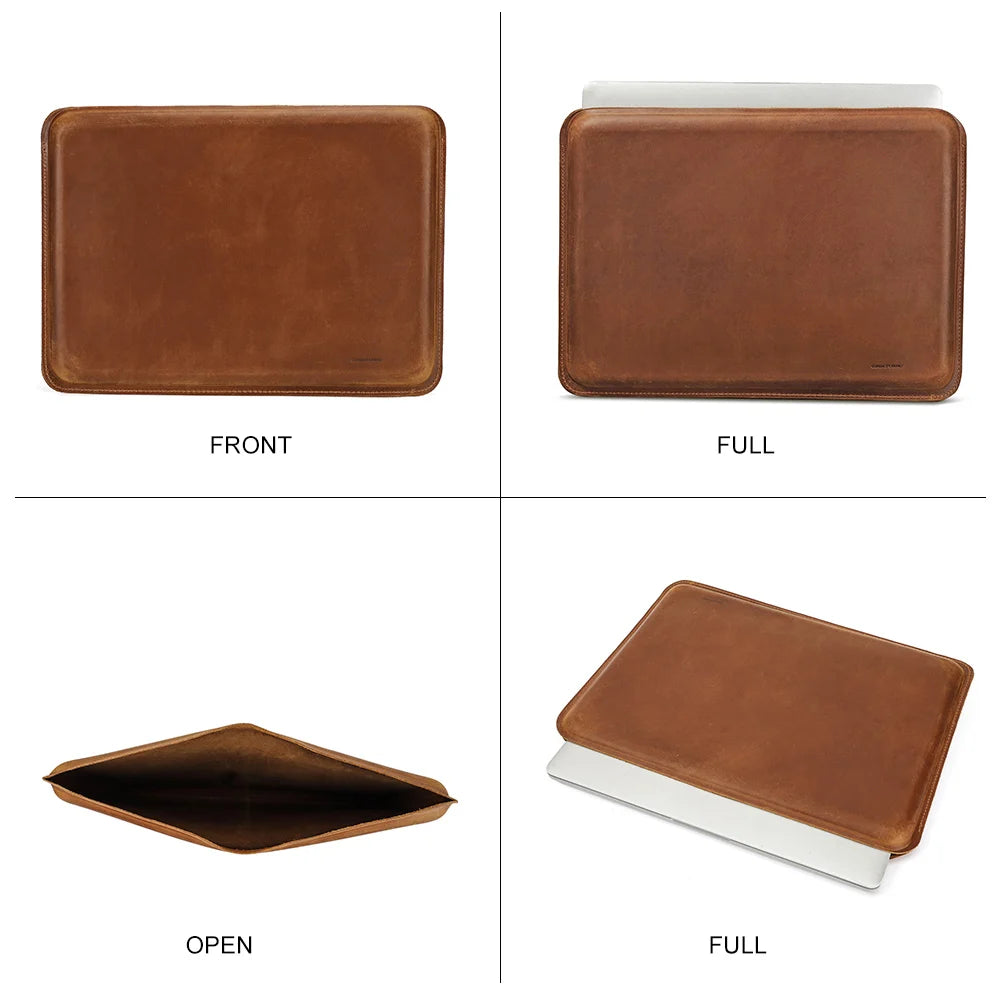 PRESTIGE LEATHER LAPTOP SLEEVE