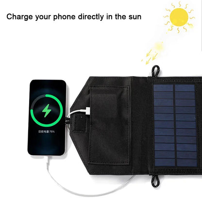 6-fold 800W Foldable solar panel 20w/h  portable solar panels charger USB 5V DC Full time power solar panel mobile power supply