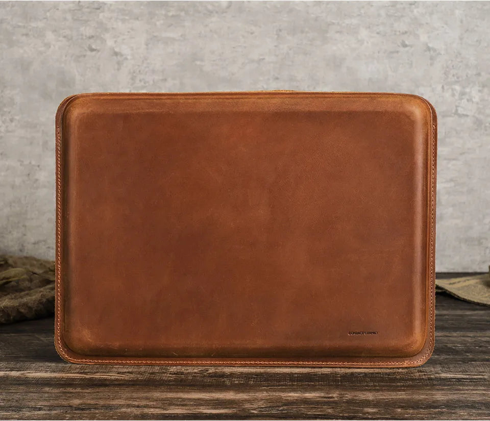 PRESTIGE LEATHER LAPTOP SLEEVE
