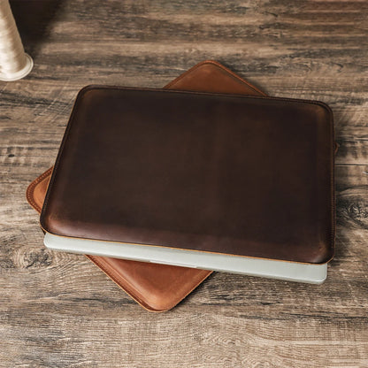 PRESTIGE LEATHER LAPTOP SLEEVE